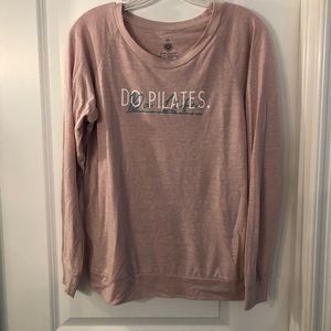 Club Pilates “Do Pilates Do Life” Long sleeve shirt